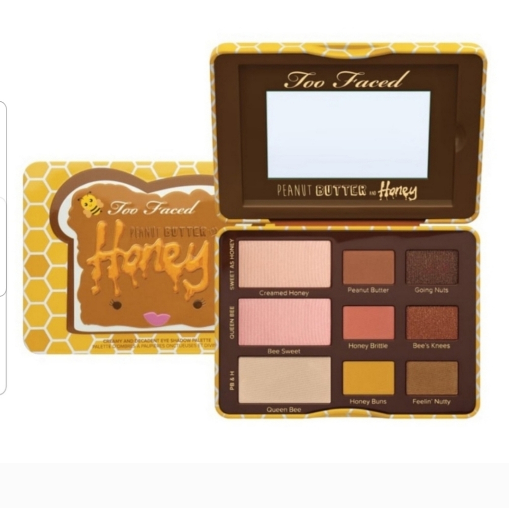 Too Faced Peanut Butter & Honey Eyeshadow Palette Brand New In Box - Picture 1 of 4